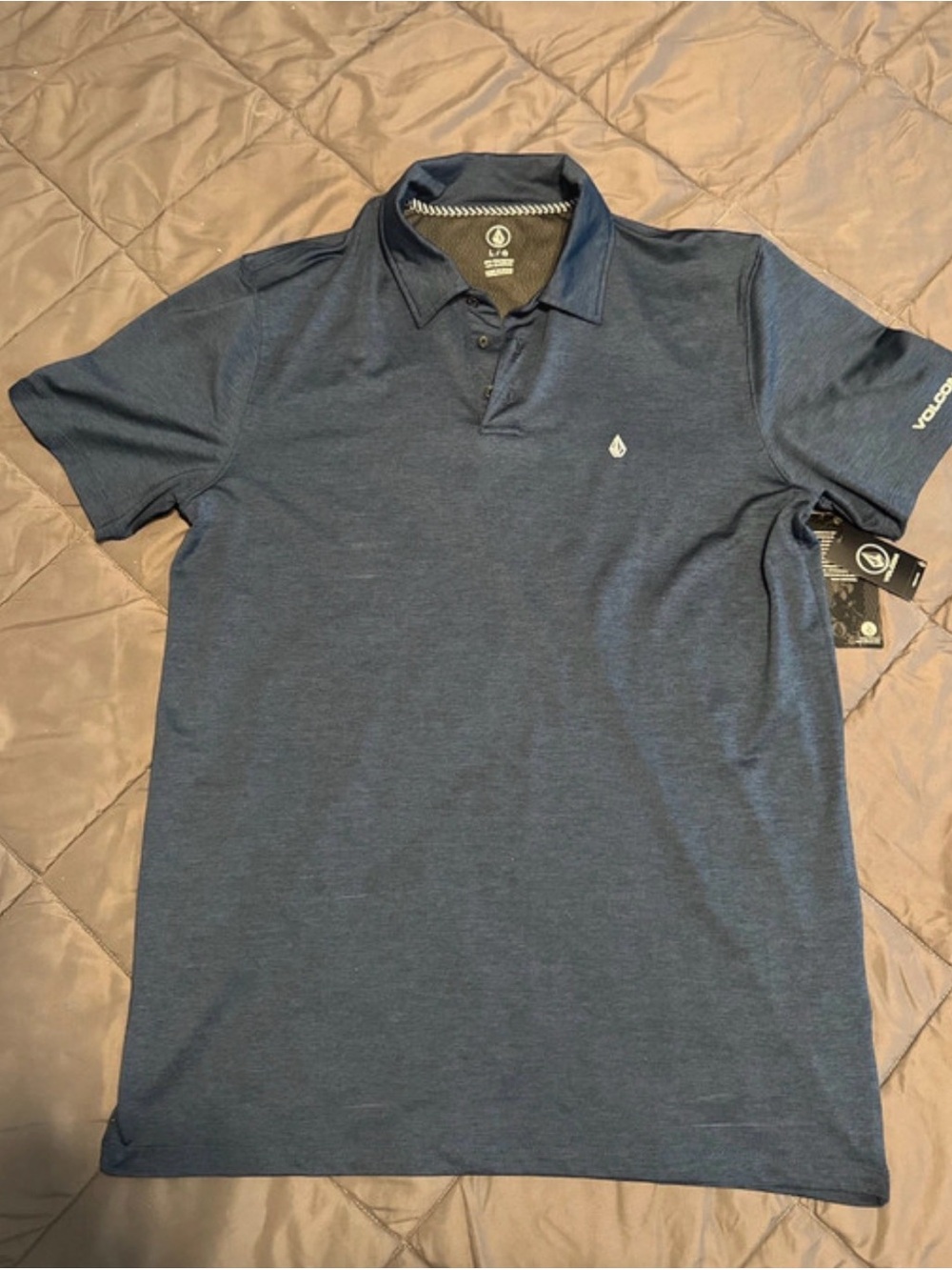 Volcom Men's dark blue Polo